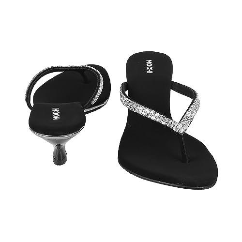 Image of Mochi Women Kitten Heel Fashion Sandal