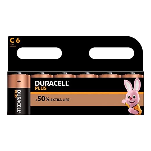 Duracell MN1400B6 Plus batteri C storlek 6-pack