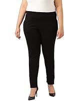 Women Plus Size Women Black Solid Slim Fit Jeggings (LJG9193-BLACK-4XL)