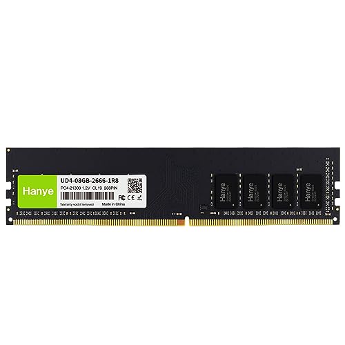 fXNgbvPCp 8GB PC4-21300(DDR4-2666) 288pin DIMM Hanye 1.2V CL19 288pin UD4-08GB-2666-1R8 Ki