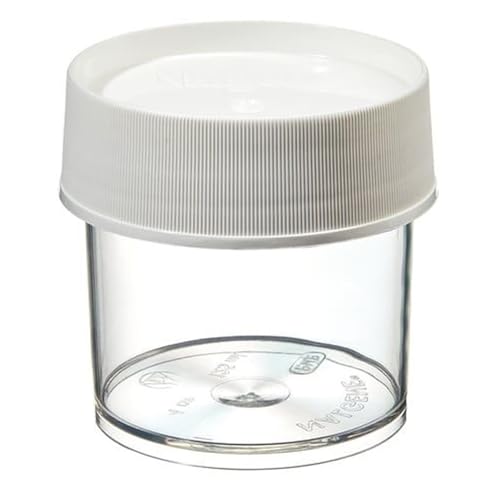 Tarros de boca ancha Nalgene de PMP resistentes al calor y transparentes