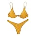 Generico Costume da Bagno Donna Costumi Mare Due Pezzi Piscina Bikini Set...