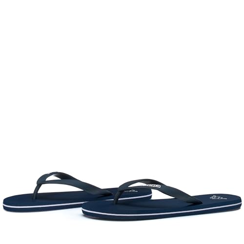 Kappa Men's Moker Unisex Black Flip Flops