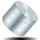 2.5-inch premium coffee bean jar | heavy-duty aluminum, non stick design, essential for the kitchen - silvery