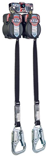 Image of Miller by Honeywell Twin Turbo T-BAK 7.5-Foot Tie-Back Personal Fall Limiter with D-Ring Connector (MFLTB-1 /7.5FT)