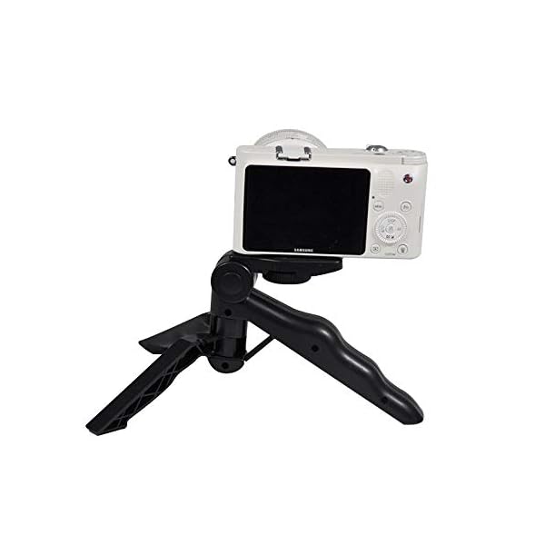 K-S-Trade Qualitativ & Innovativ Stativ Tisch-Ständer Dreibein Handy-Stativ Ständer Für Google Pixel 3a XL Mini-Stativ Smartphone Tripod – Bild 6