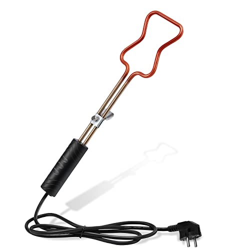 KITOSUN Electric Charcoal Starter 600W – Superior BBQ Grill Fireplace Coal Lighter Easy & Quick Ignite Briquettes |No Sparks or Flames | 304 Stainless Steel Coils Elements 5ft Long Cable (600W)