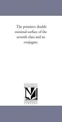 The primitive double minimal surface of the seventh class and its conjugate.