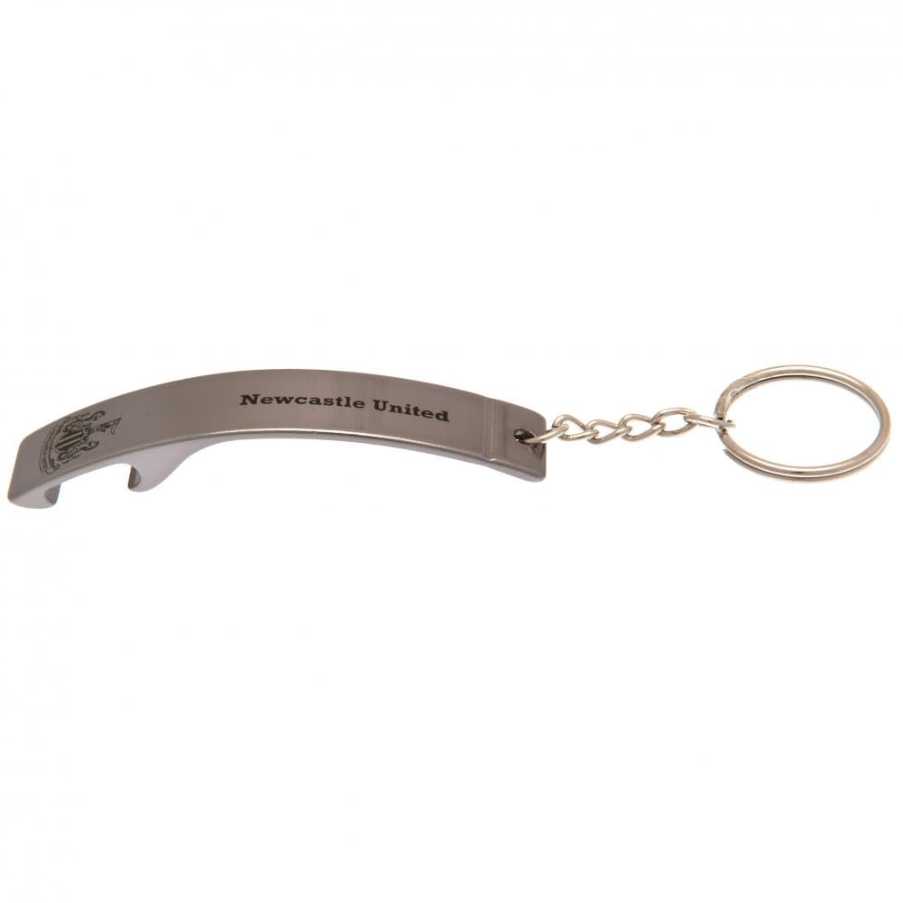 Newcastle United Silver Fc Sleek Bottle Opener Keyring