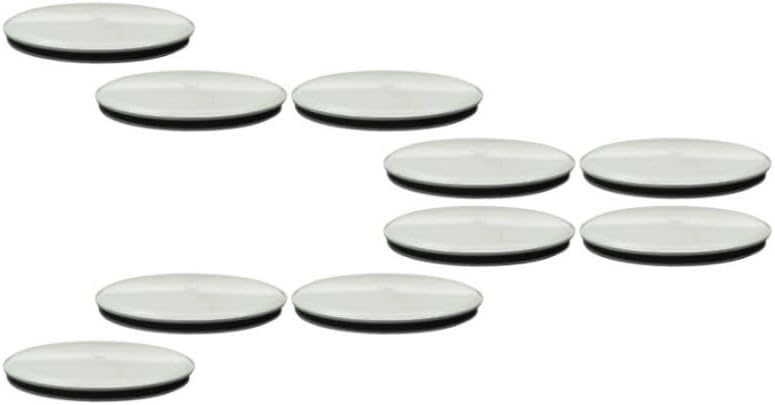 COREX 1/2" Oil Tight/Weather-Resistant Hole Seal - Knockout Seal with Gasket for Electrical Conduit - Steel - Grey - Pack of 10