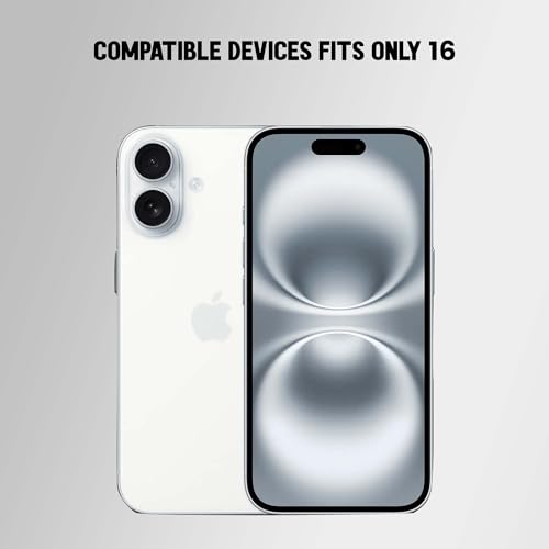 Image of Kratos Soft Silicone Case Cover Compatible with iPhone 16 - Everyday Comfort Protection, Wireless Magnetic Charging Case with Raised Edge Camera & Screen Protection, Shock-Resistant Design