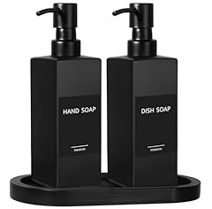 Black Bottle + Black Pump + Black Tray