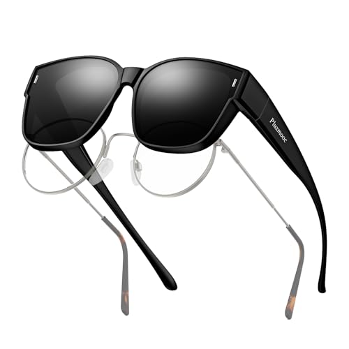Fit Over Glasses Sunglasses for Women Men,Oversized Polarized Sunglasses for Cover Prescription Glasses UV400