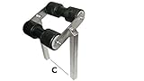  Rullo Basculante Centrale Accessori Carrello Barca Nautica (Modello B)