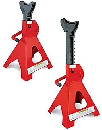 AQSON 2 Piece Pair 3 Ton Heavy Duty Adjustable Jack Stand