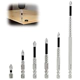 6 Longueurs Différentes Pour Chaque Tâche : Le set comprend 6 embouts (incluant des modèles du haut magnetic tournevis bit à choc) dont les longueurs varient de 25 mm à 150 mm (25/50/65/70/90/150 mm). Ils couvrent ainsi toutes les applications courantes – des petites réparations électroniques aux grands projets de construction. Tous les embouts sont faciles à ranger et toujours prêts à l’emploi.