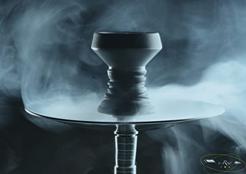 e-Row Shisha Kautschuk-Kopfdichtung - Shisha Dichtung für Ton-, Stein-, Glas- oder Silikonkopf - extra dicke & luftdichte Gummidichtung - Set wählbar 1, 2, 3 oder 4er für alle Wasserpfeifen (3)