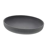 HEATSHAKING Silikon Essensteller mit Saugnapf Tropfsicher Rutschfest Anti Überlauf Teller Stabil für Senioren Patienten Alltagshilfe