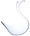 Le Sens Amazing Home Cygnus 100% Hand Blown Crystal Glass Swan Decanter, Red Wine Carafe, Wine Present, Accessories, Delicate Box Wrapped and Cleaning Beads Set