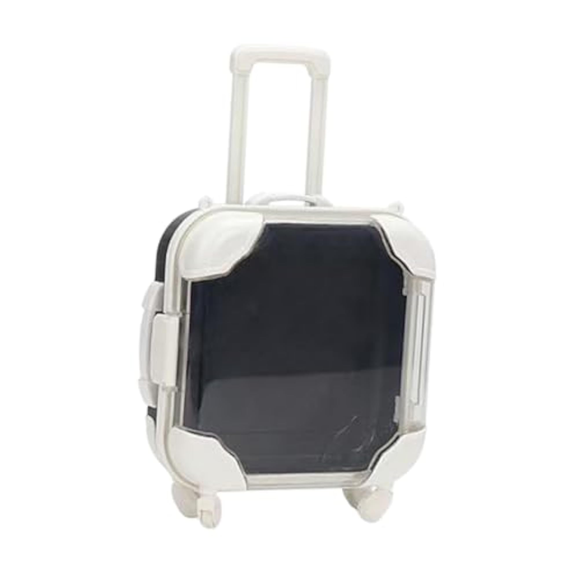 Doll Suitcase Mini Trolley Luggage for Boys & Girls, Blue Black