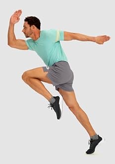 G Gradual Men's Running Shorts with Zipper Pockets Quick Dry Gym Athletic Workout 5" Shorts for Men