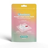 Glomious Pimple Patches - Invisible Hydrocolloid Acne Patch for Face and Skin, Spot Cover for Blemishes, Zits Patch, Spot Care for Breakouts, Facial Acne Patch, 2 Sizes (42 counts)