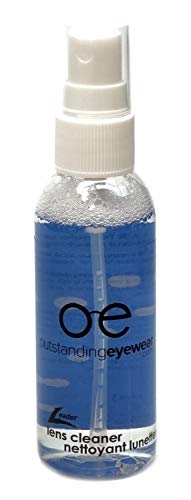 Outstanding Eyewear 2oz Eyeglass Cleaner Spray Alcohol Free Screens Camera Sunglasses Lens Cleaning Spray Bottle Streak-Free