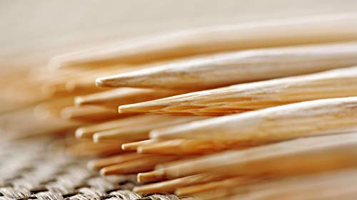 Image of Royals 200pc Bamboo Skewers for Barbeque Grilling Frying Sticks BBQ Skeweres Sticks Barbecue Sticks Tornado Potato Twister Spiral Sticks, 8inch