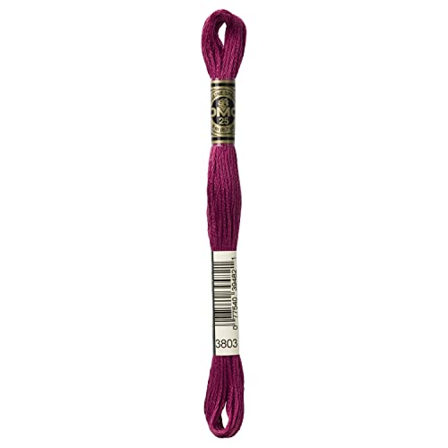 Image of DMC 6-Strand Embroidery Cotton Floss, Medium Dark Mauve