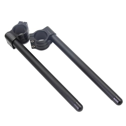 Guidon Riser Moto 7/8" argenté : éliminez les douleurs de poignets sur fourche