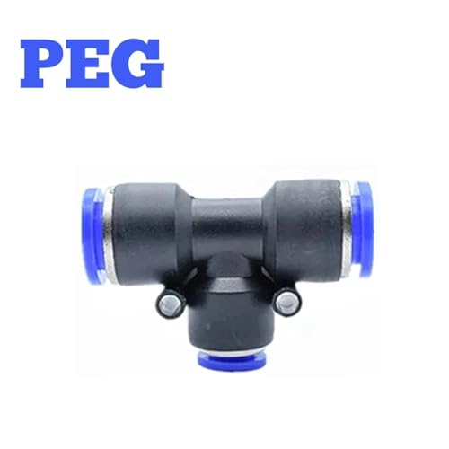 Conector neumático PEG para automatización y mangueras de plástico 3