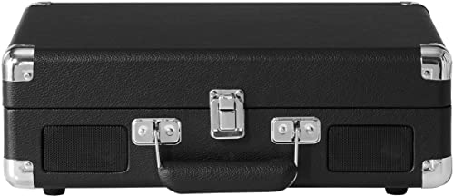 Image of Crosley CR8005DP-BK1 Cruiser Plus Record Player, Black
