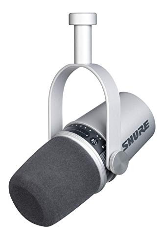 SHURE MV7 ポッドキャストマイクロホン : ダイナミックマイク 実況/配信/ゲーミング/テレワーク MOTIVシリーズ iOS Android Mac Windows対応 MV7-S-J シルバー【国内正規品/メーカー保証2年】 商品画像7