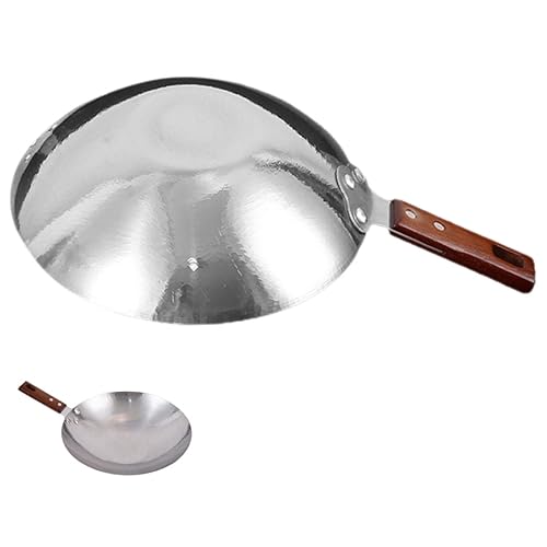 Sartén Wok de Acero Inoxidable Antiadherente para Cocina