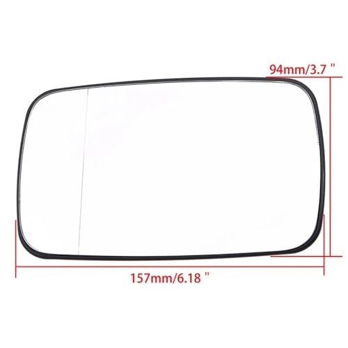 Rétroviseur extérieur réglable haute résistance pour BMW E46 berline et E39