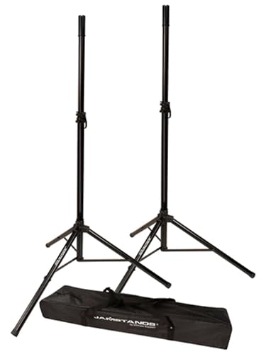 Ultimate Support JS-TS50-2 Pack de 2 Supports avec Housse de transport pour Enceinte Noir