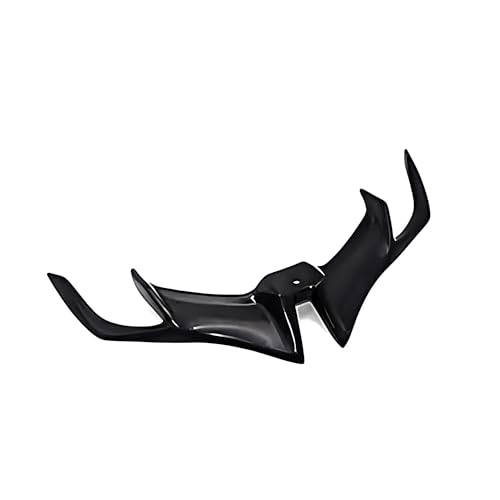 Image of Winglet 2.0 for Bajaj RS 200 | Black ABS Plastic Motorcycle Aerodynamic Accessory | Rear Side Winglet for Bike