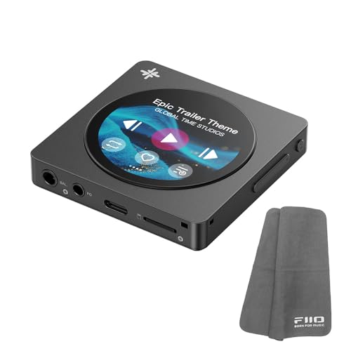 FIIO �f�W�^���I�[�f�B�I�v���[���[ Snowsky DISC �u���b�N �s���S����N���X�v���[���g�t