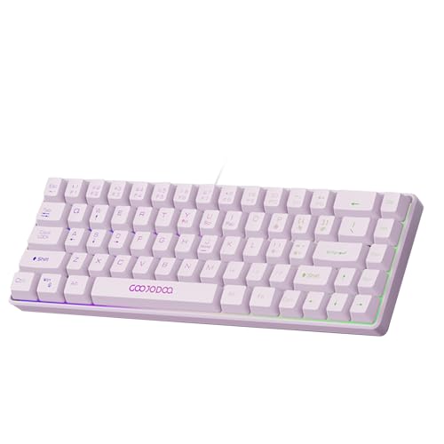 Teclado Membrana Gamer A1803, 68 Teclas com Retroiluminação RGB 7