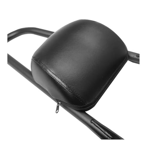 Coussin de dossier passager noir pour moto Harley Sportster