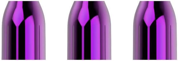 L. style copas new champagne ring morado premium 3 unidades