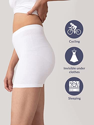 Image of OM SAI LATEST CREATION Poly Spandex Women's Sport Shorts for Regular Fit | Sport Shorts for Workout, Yoga, Running, Exercise, Cycling, Gym Wear for Casual Day (Pack of 2)