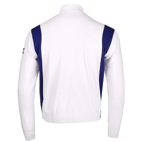 Diadora Womens Jacket Tennis Athletic Outerwear Casual Moisture Wicking - White - Size L2