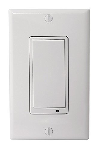 NuTone NWS15Z Smart Z-Wave Enabled Wall Switch, 15 Amp, White