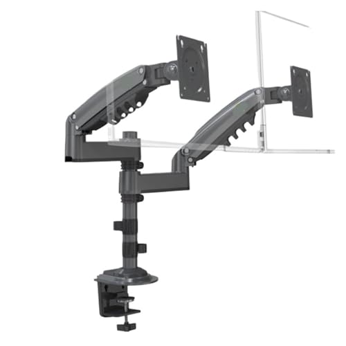 Support double écran H180 pour libérer l'espace de votre bureau de télétravail