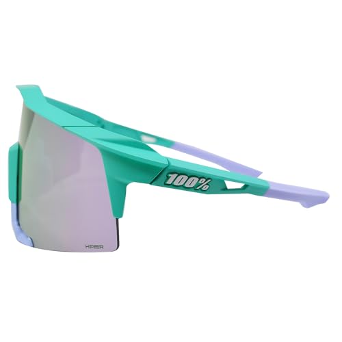 100% Speedcraft Sunglasses Soft Tact Mint, One Size2