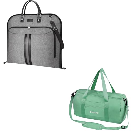 BALEINE Travel Garment Bag + Gym Bag