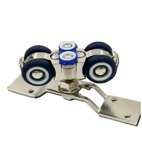 Poulie de porte coulissante rail silencieux et quincaillerie suspendue pour roue de balcon