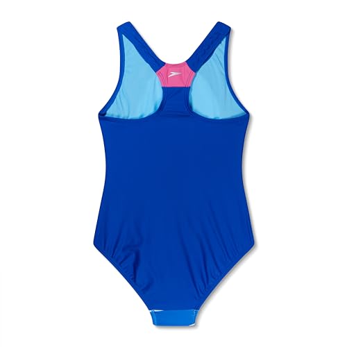 Image of Speedo Girls Printed Sport Splice