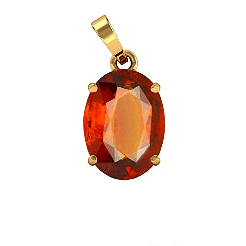 Pendentif en hessonite naturelle pour sublimer vos tenues au quotidien